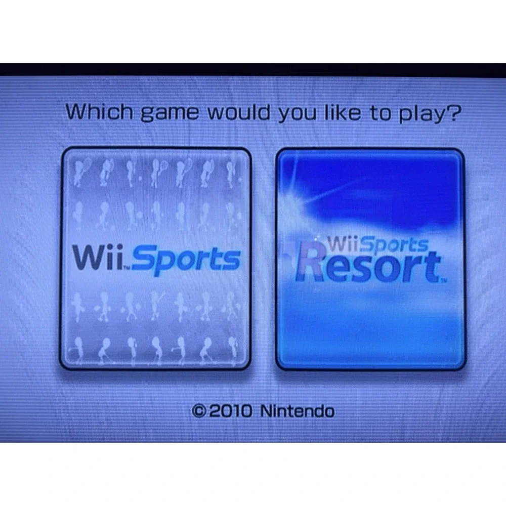 Wii Sports & Wii Sports Resort - 2 in 1 Combo Disc Only Nintendo Wii Tested